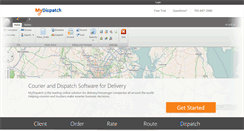 Desktop Screenshot of mydispatch.com